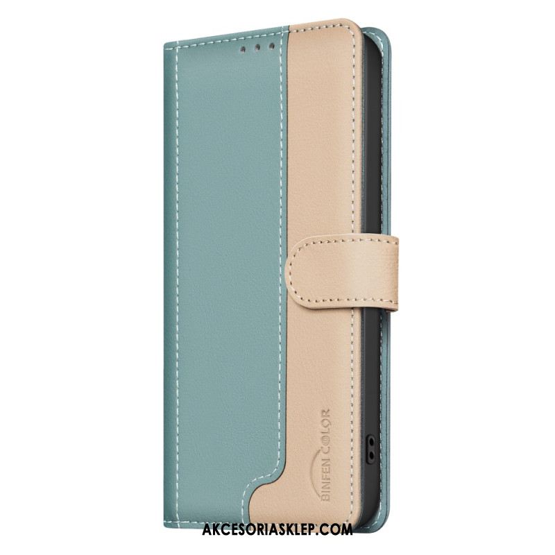 Etui Folio Google Pixel 9 Pro Dwukolorowa Ochrona Rfid Binfen Color