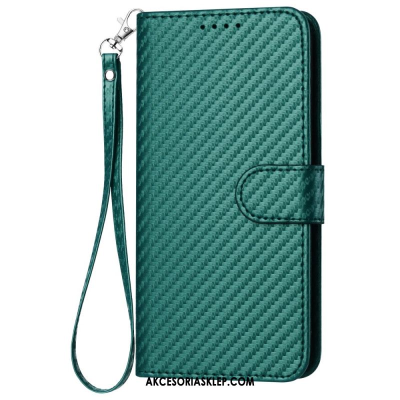 Etui Folio Google Pixel 9 Pro Teksturowana Powierzchnia Z Paskiem Etui Ochronne