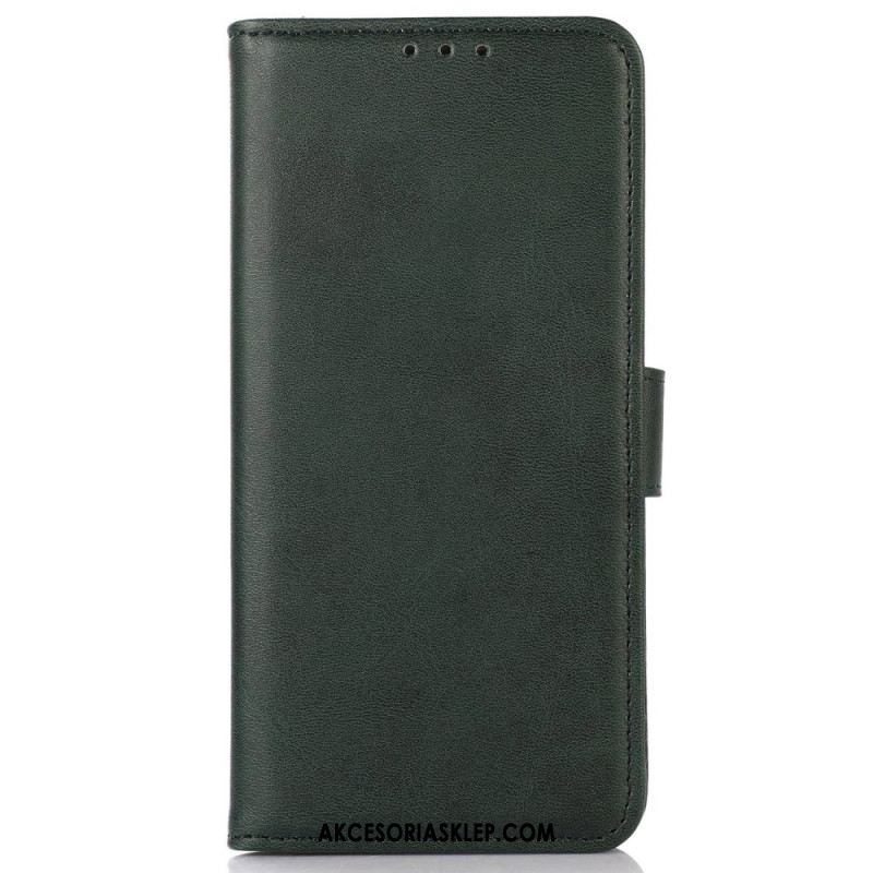 Etui Folio Oneplus 12 5g Efekt Skóry Etui Ochronne