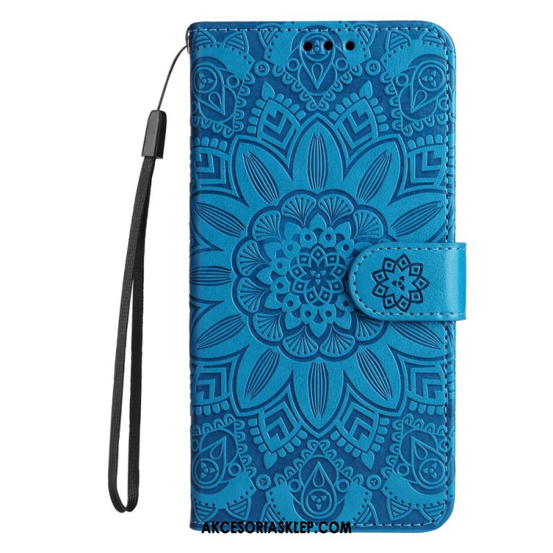 Etui Folio Oppo A98 5g Wzór Słonecznika