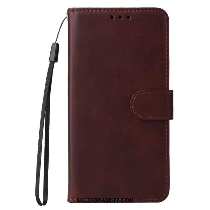 Etui Folio Oppo A98 5g Zjednoczeni Z Paskiem Etui Ochronne