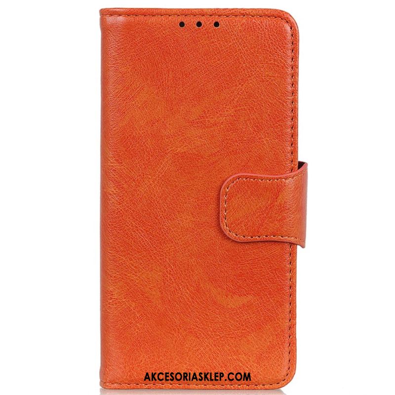 Etui Folio Oppo Reno 11 5g Tekstura Nappa Etui Ochronne