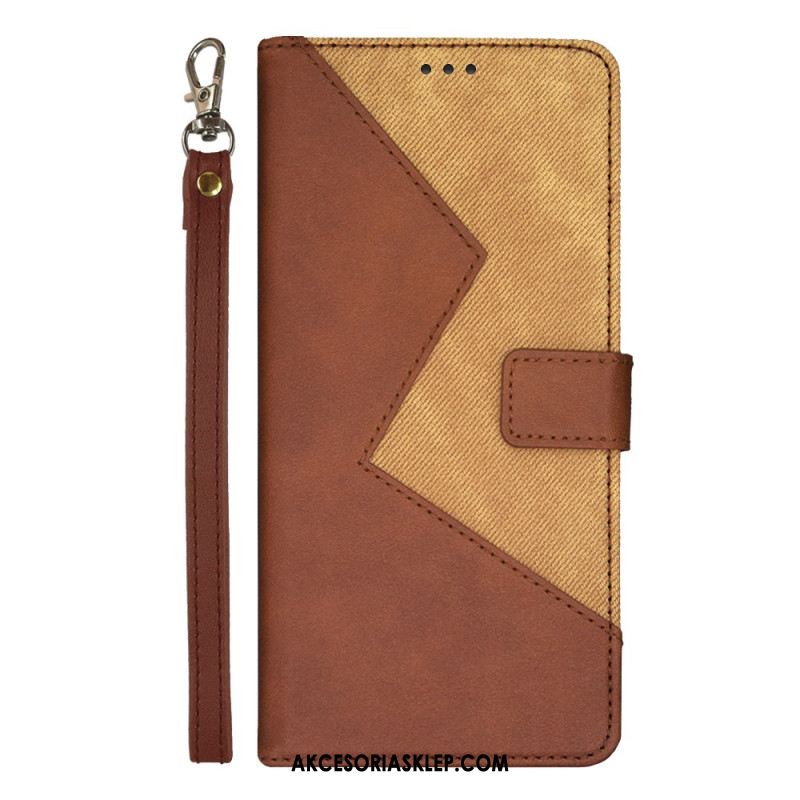 Etui Folio Oppo Reno 11f 5g Dwukolorowy Idewei Etui Ochronne