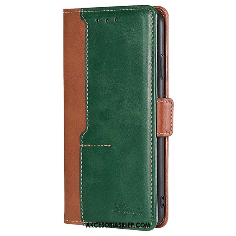 Etui Folio Oppo Reno 11f 5g Dwukolorowy Projekt Etui Ochronne