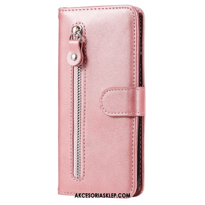 Etui Folio Oppo Reno 11f 5g Kieszeń Zapinana Na Zamek