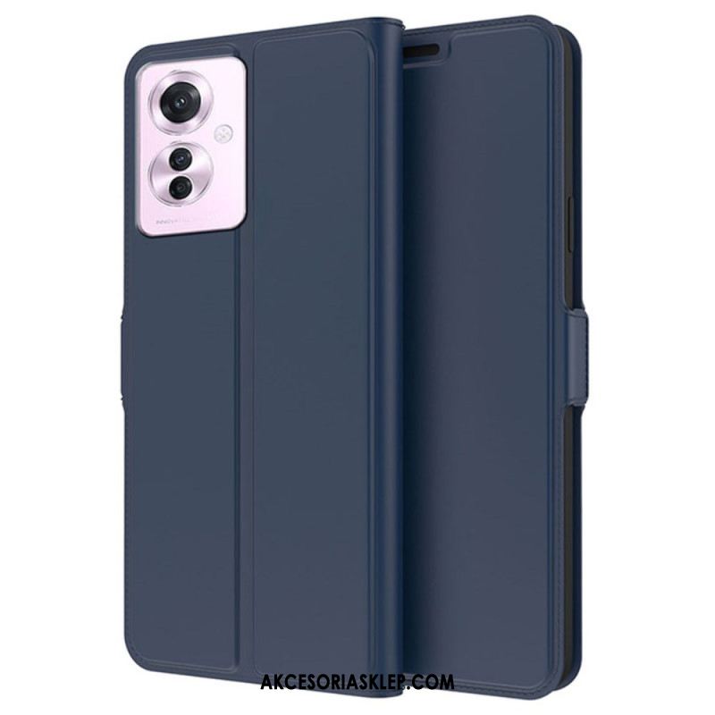 Etui Folio Oppo Reno 11f 5g Posiadacz Karty Etui Ochronne