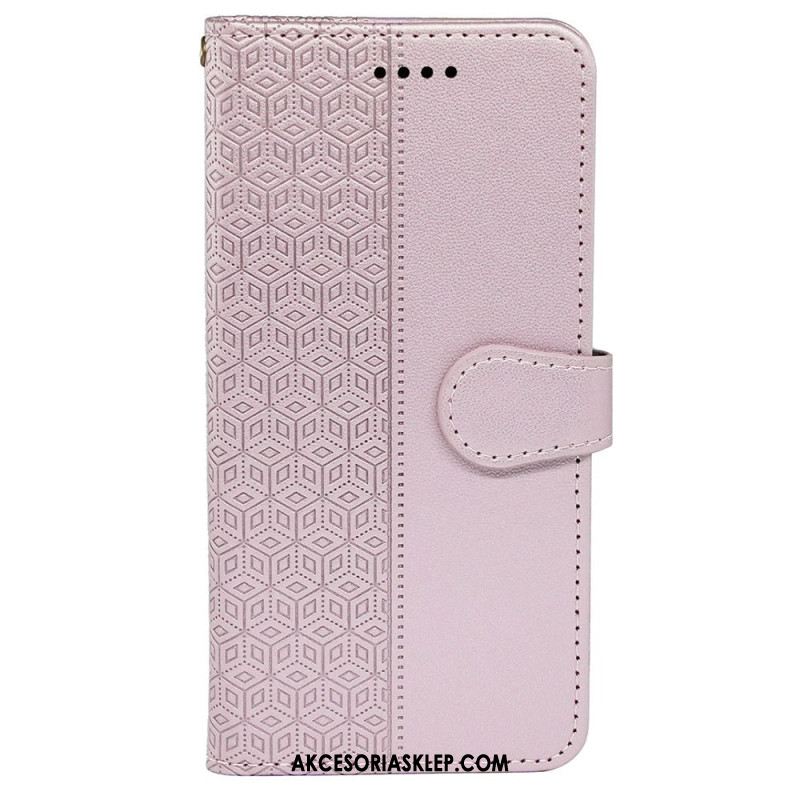 Etui Folio Oppo Reno 12 5g Fryz Poziomy