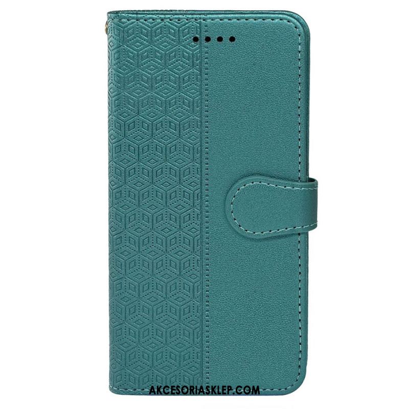 Etui Folio Oppo Reno 12 5g Fryz Poziomy