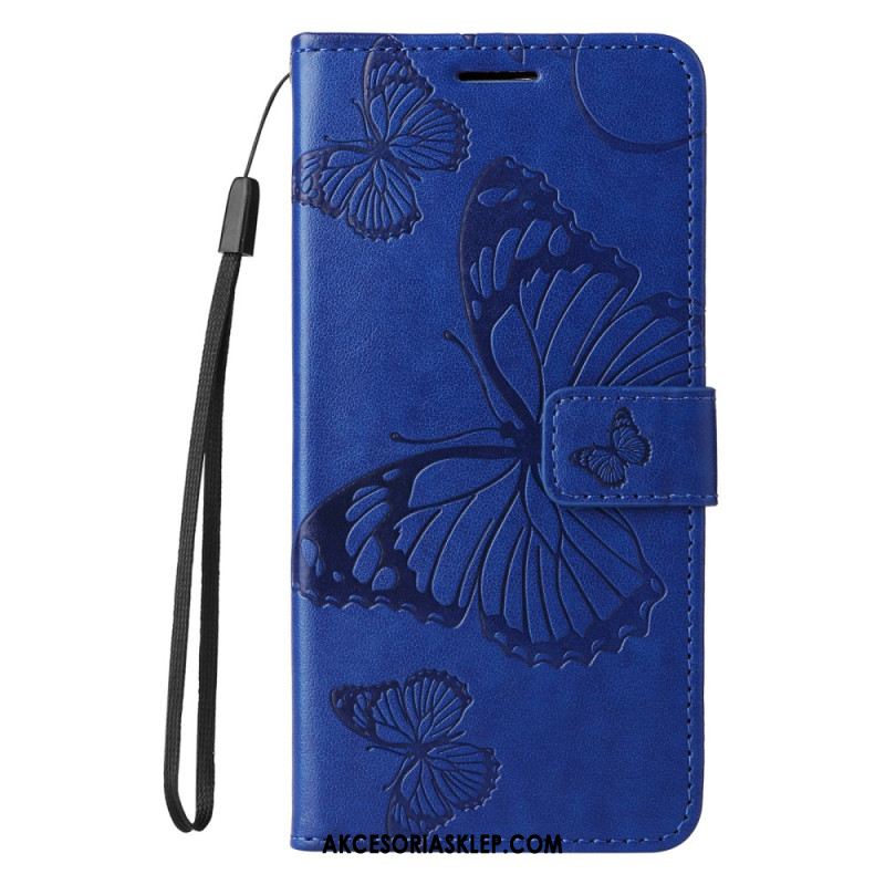 Etui Folio Oppo Reno 12 5g Gigantyczne Motyle Etui Ochronne