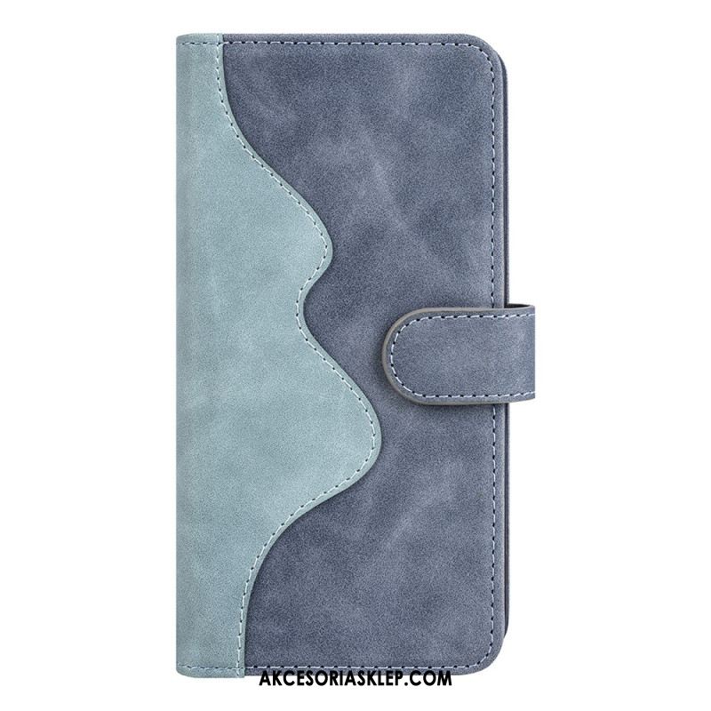 Etui Folio Oppo Reno 12 5g Konstrukcja Dwukolorowa