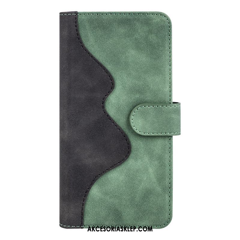 Etui Folio Oppo Reno 12 Pro 5g Dwukolorowy Projekt