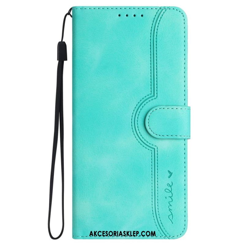 Etui Folio Oppo Reno 12 Pro 5g Uśmiechnij Się Etui Ochronne