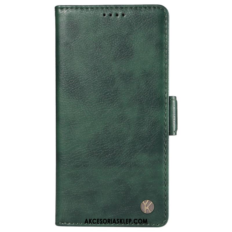 Etui Folio Oppo Reno 12 Pro 5g Vintage Yikatu Etui Ochronne