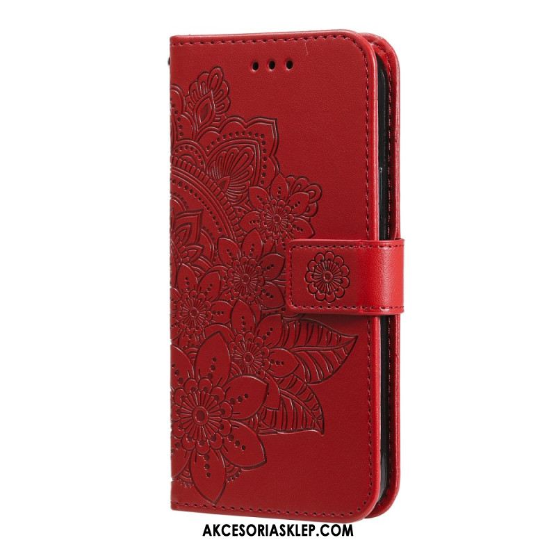 Etui Folio Oppo Reno 12f 5g Druk Mandali Etui Ochronne