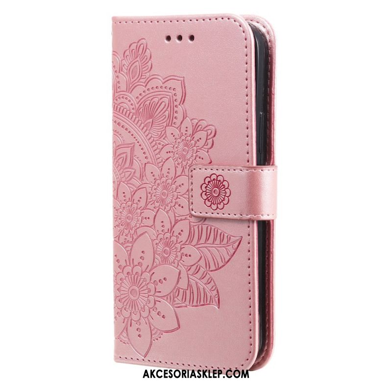 Etui Folio Oppo Reno 12f 5g Druk Mandali Etui Ochronne