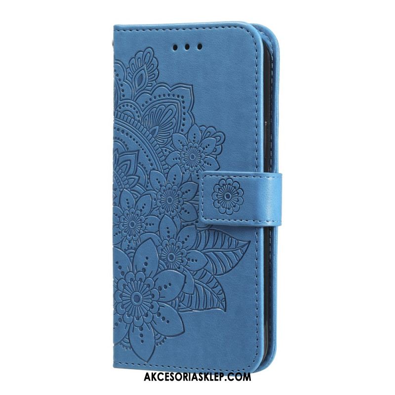 Etui Folio Oppo Reno 12f 5g Druk Mandali Etui Ochronne