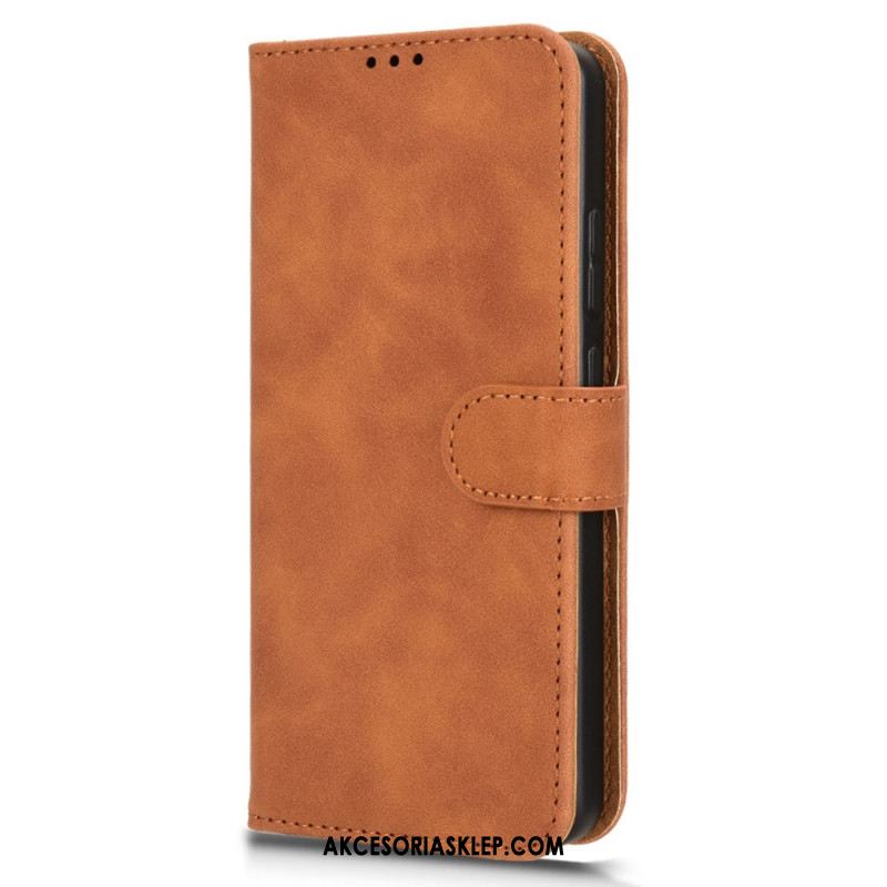 Etui Folio Oppo Reno 12f 5g Styl Zamszu