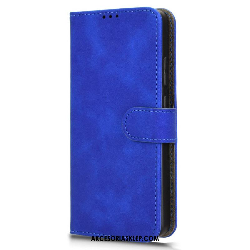 Etui Folio Oppo Reno 12f 5g Styl Zamszu