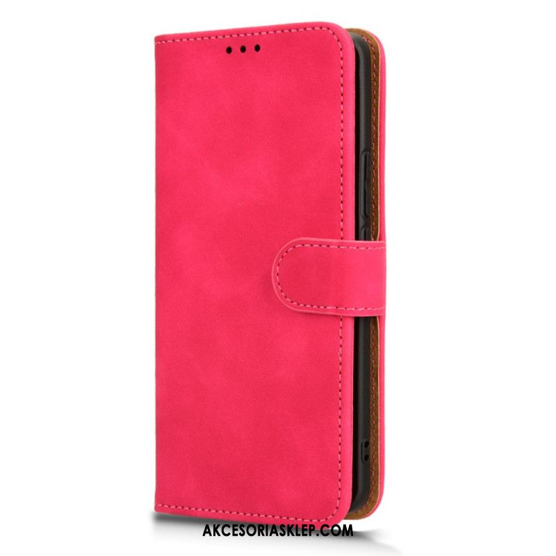 Etui Folio Realme 12 Pro / 12 Pro Plus Efekt Zamszu Etui Ochronne