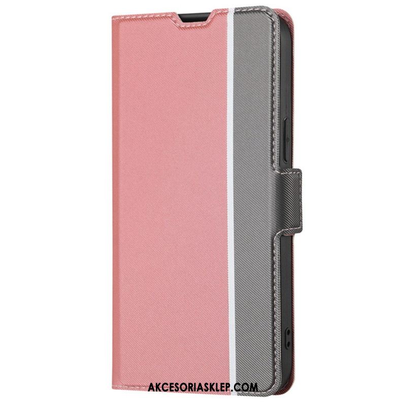 Etui Folio Samsung Galaxy A15 5g Dwukolorowa Finezja Etui Ochronne