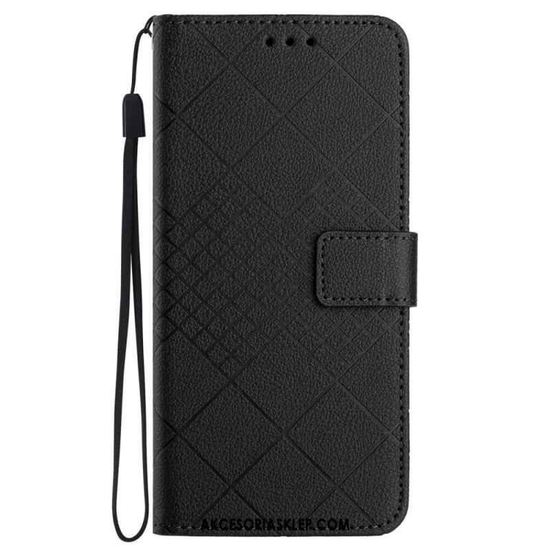 Etui Folio Samsung Galaxy A15 5g Wzór Paska