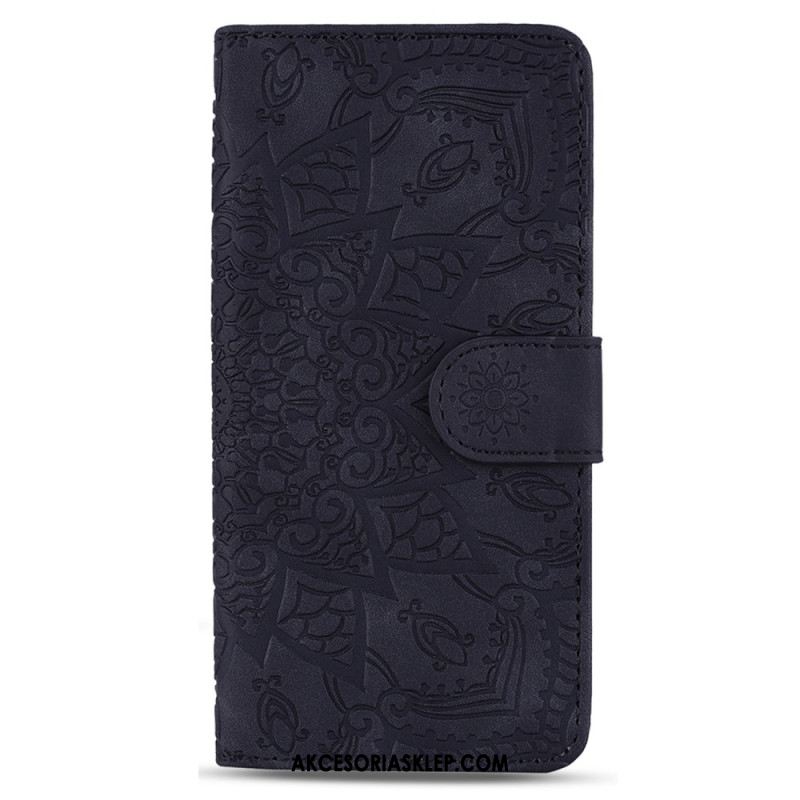 Etui Folio Samsung Galaxy A15 Drukowana Mandala Z Paskiem