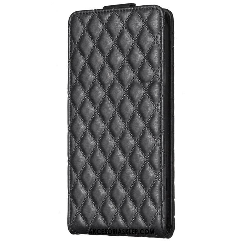 Etui Folio Samsung Galaxy A15 Pikowana Pionowa Klapa