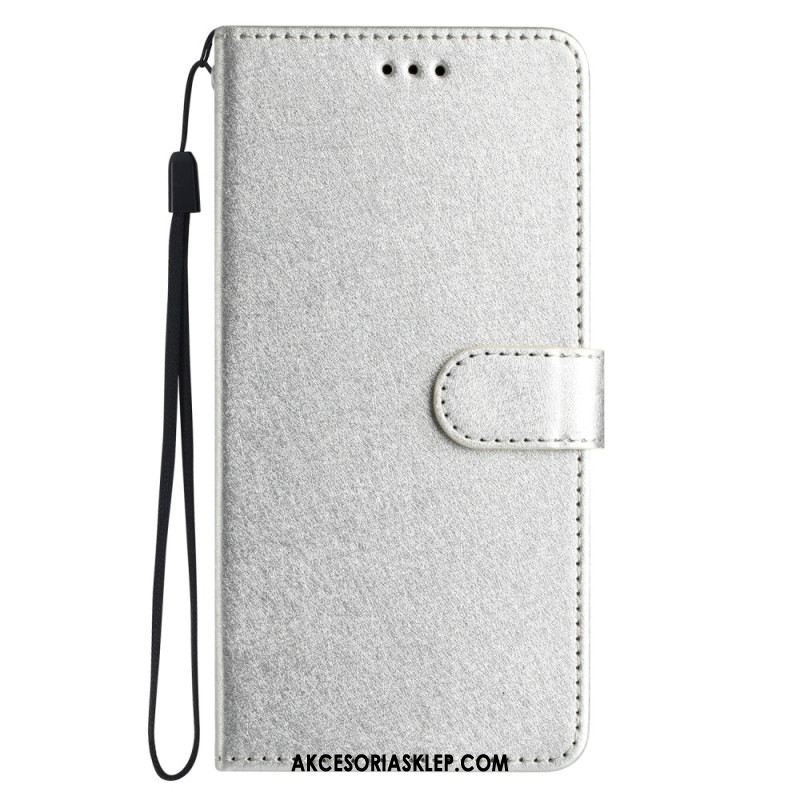 Etui Folio Samsung Galaxy A16 5g Jedwabna Tekstura Etui Ochronne