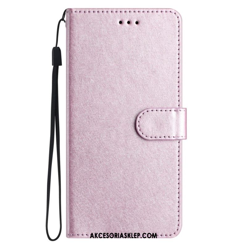 Etui Folio Samsung Galaxy A16 5g Jedwabna Tekstura Etui Ochronne