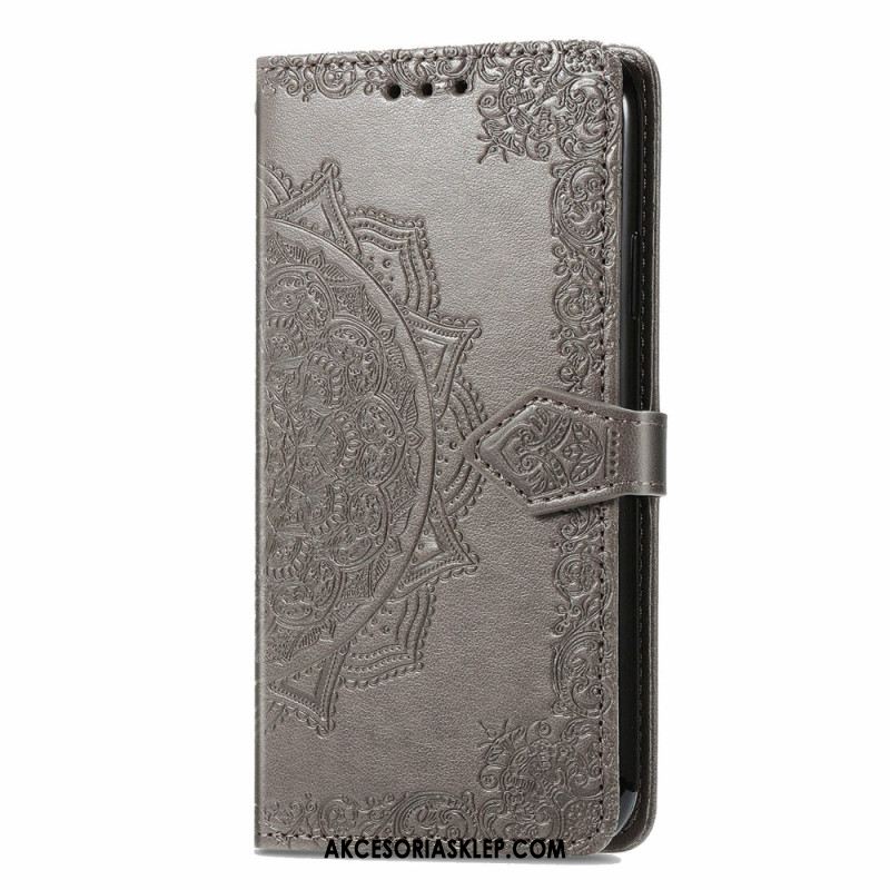 Etui Folio Samsung Galaxy A16 5g Mandala Barokowa Etui Ochronne