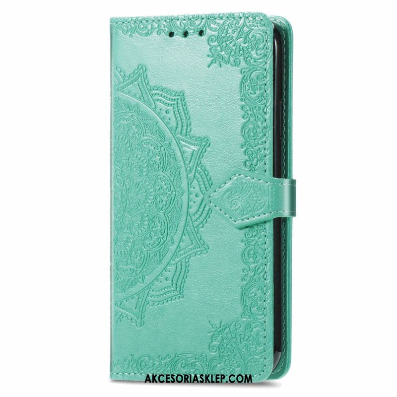 Etui Folio Samsung Galaxy A16 5g Mandala Barokowa Etui Ochronne