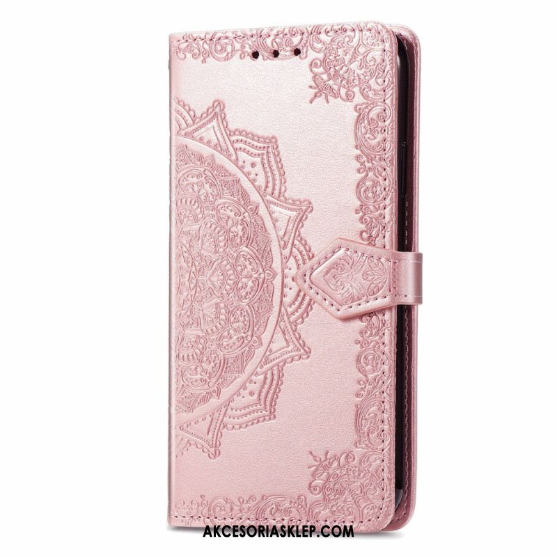 Etui Folio Samsung Galaxy A16 5g Mandala Barokowa Etui Ochronne