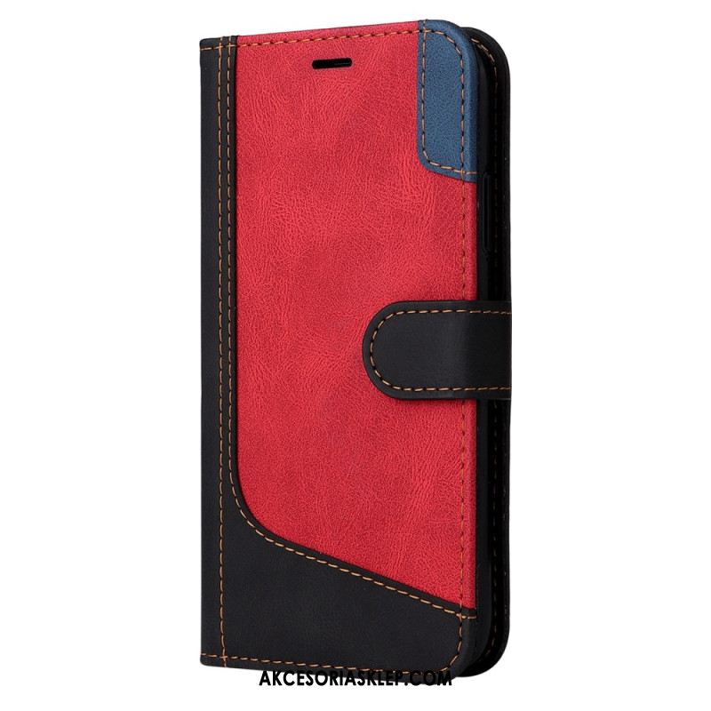 Etui Folio Samsung Galaxy A16 5g Trójkolorowy Etui Ochronne