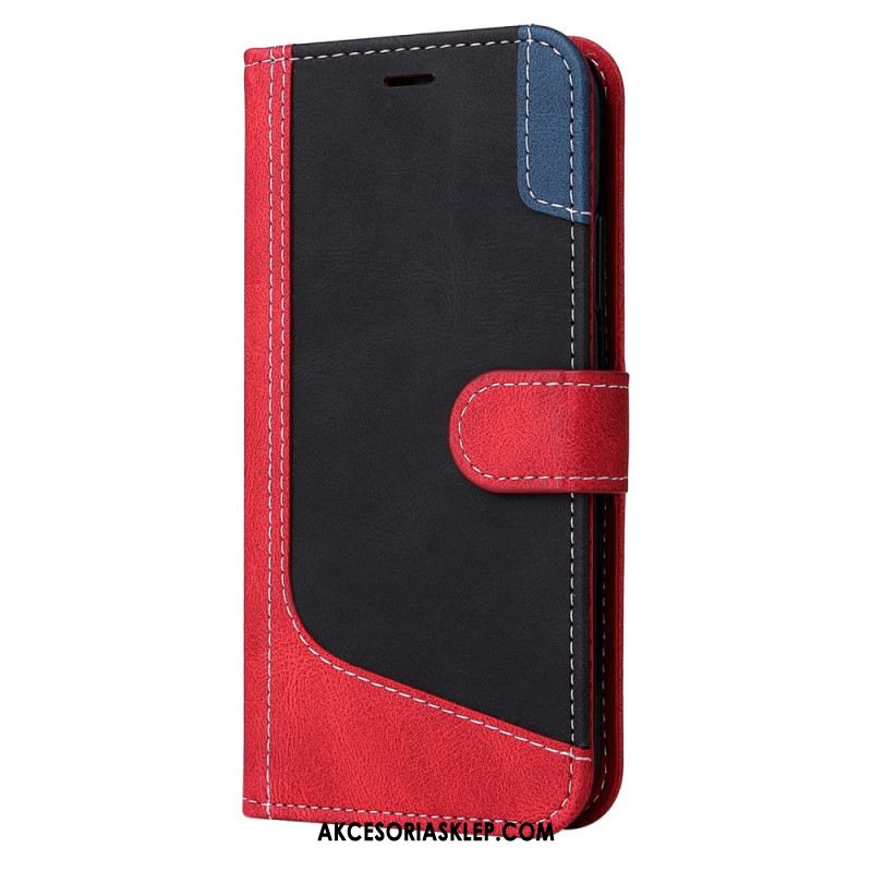 Etui Folio Samsung Galaxy A16 5g Trójkolorowy Etui Ochronne