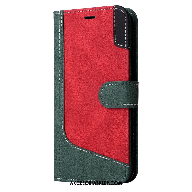 Etui Folio Samsung Galaxy A16 5g Trójkolorowy Etui Ochronne