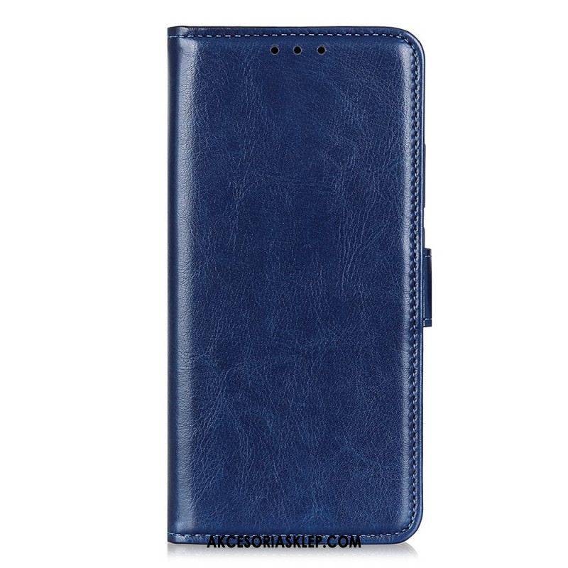 Etui Folio Samsung Galaxy A16 5g Woskowana Imitacja Skóry Etui Ochronne