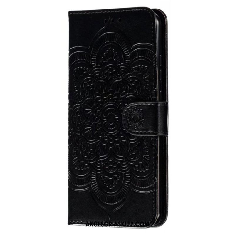 Etui Folio Samsung Galaxy A16 5g Wzór Paska Mandali Etui Ochronne