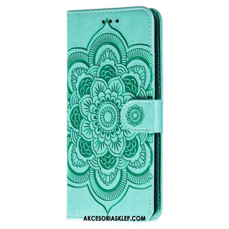 Etui Folio Samsung Galaxy A16 5g Wzór Paska Mandali Etui Ochronne