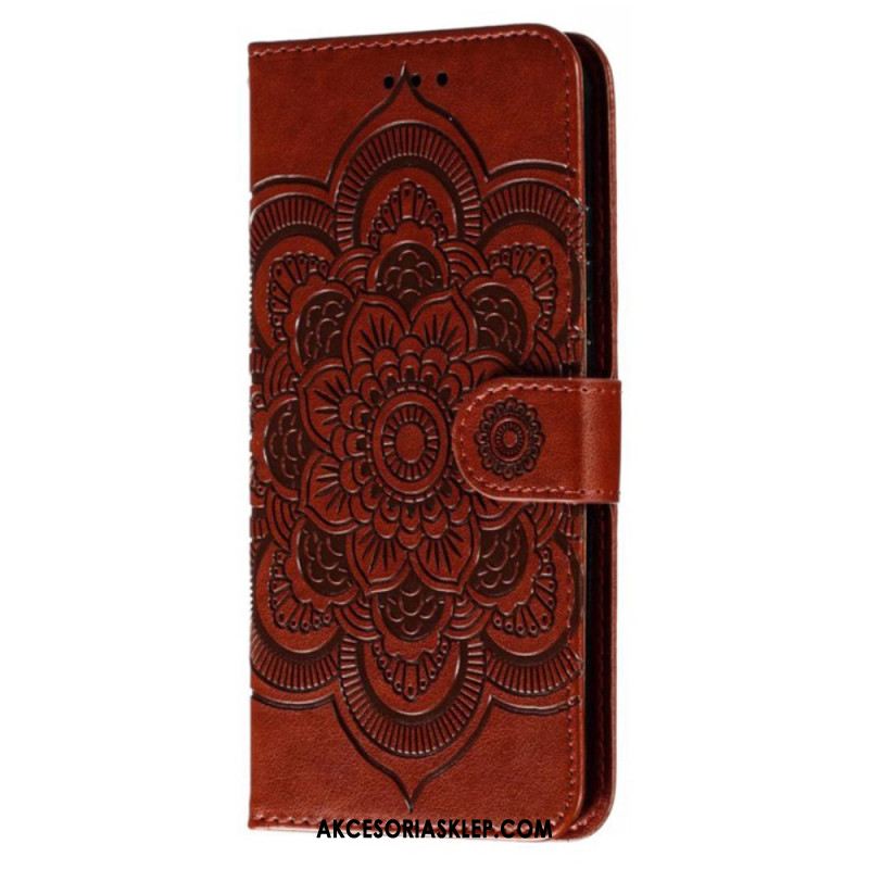 Etui Folio Samsung Galaxy A16 5g Wzór Paska Mandali Etui Ochronne