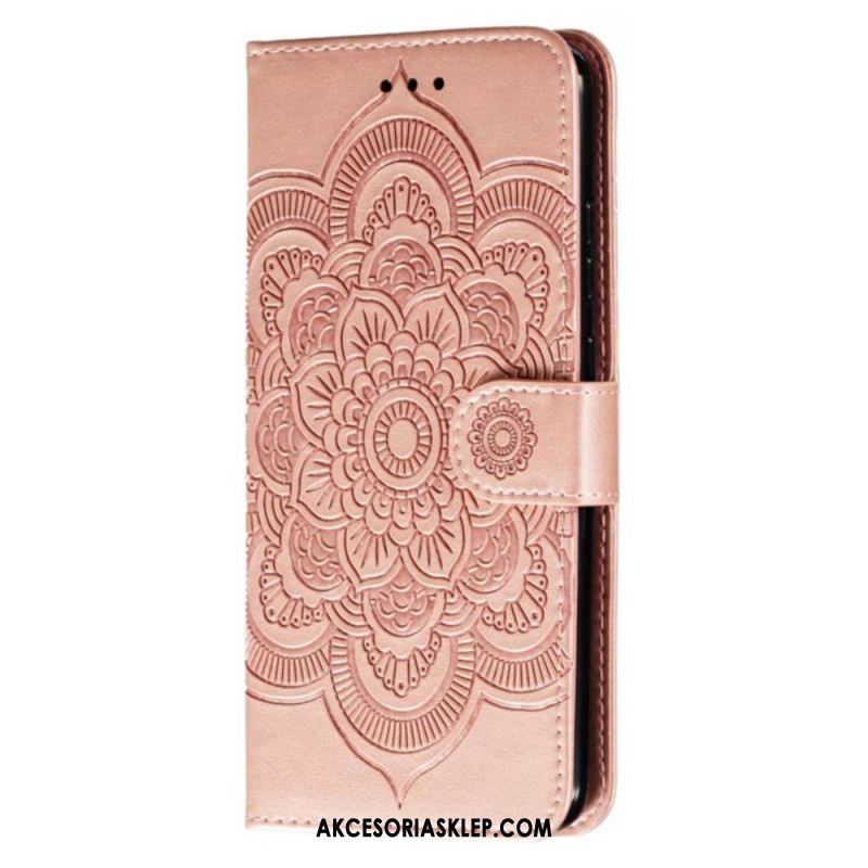 Etui Folio Samsung Galaxy A16 5g Wzór Paska Mandali Etui Ochronne