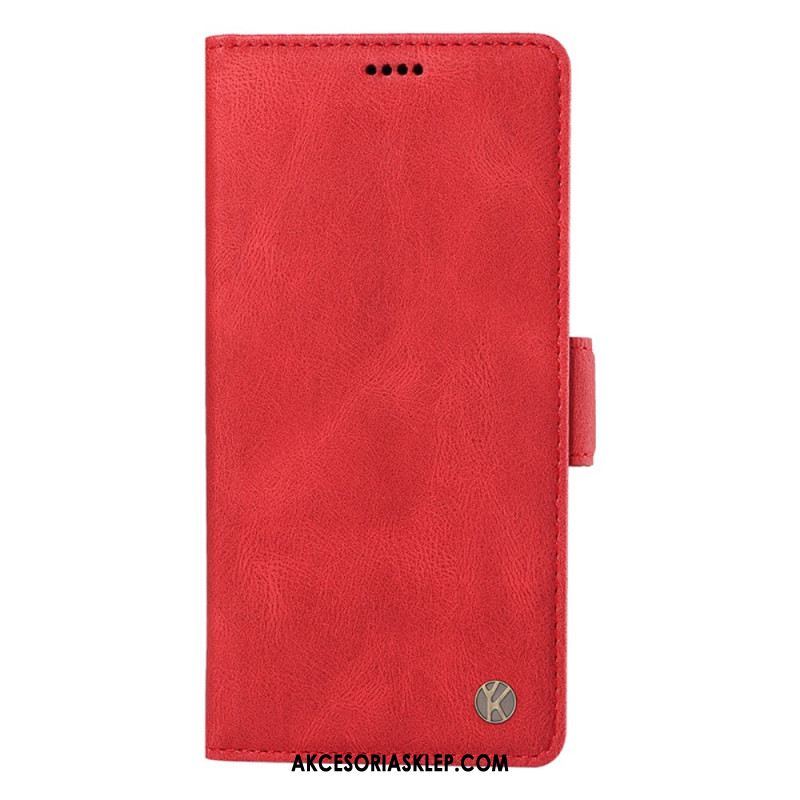 Etui Folio Samsung Galaxy A55 5g Efekt Zamszu Yikatu