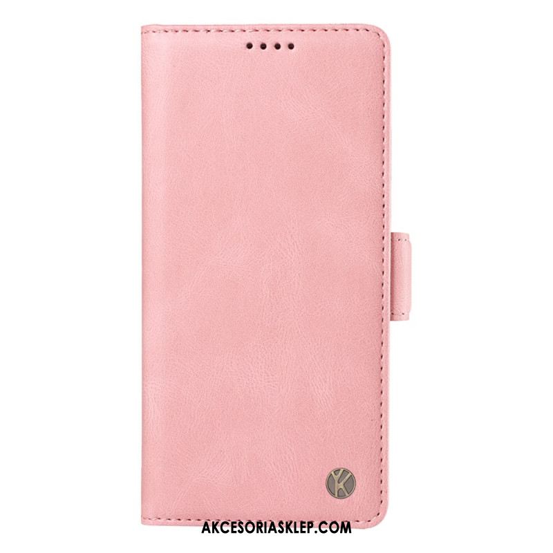 Etui Folio Samsung Galaxy A55 5g Efekt Zamszu Yikatu