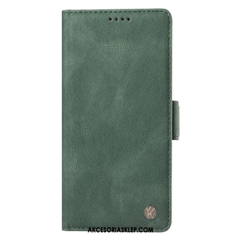 Etui Folio Samsung Galaxy A55 5g Efekt Zamszu Yikatu