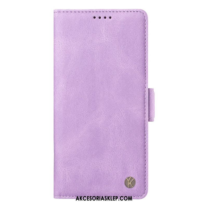 Etui Folio Samsung Galaxy A55 5g Efekt Zamszu Yikatu