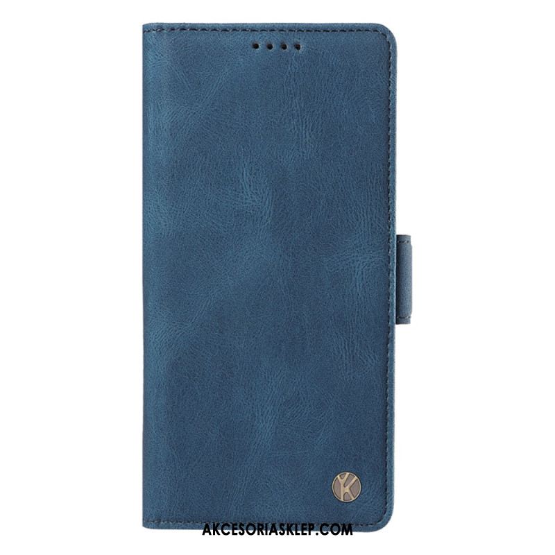 Etui Folio Samsung Galaxy A55 5g Efekt Zamszu Yikatu