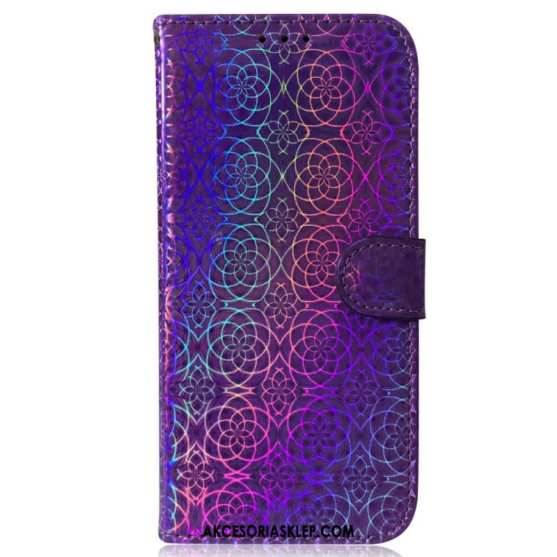 Etui Folio Samsung Galaxy A55 5g Paski W Stylu Disco