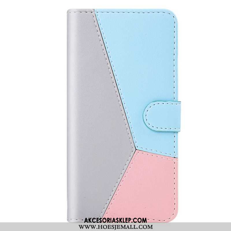 Etui Folio Samsung Galaxy A55 5g Trójkolorowy Etui Ochronne