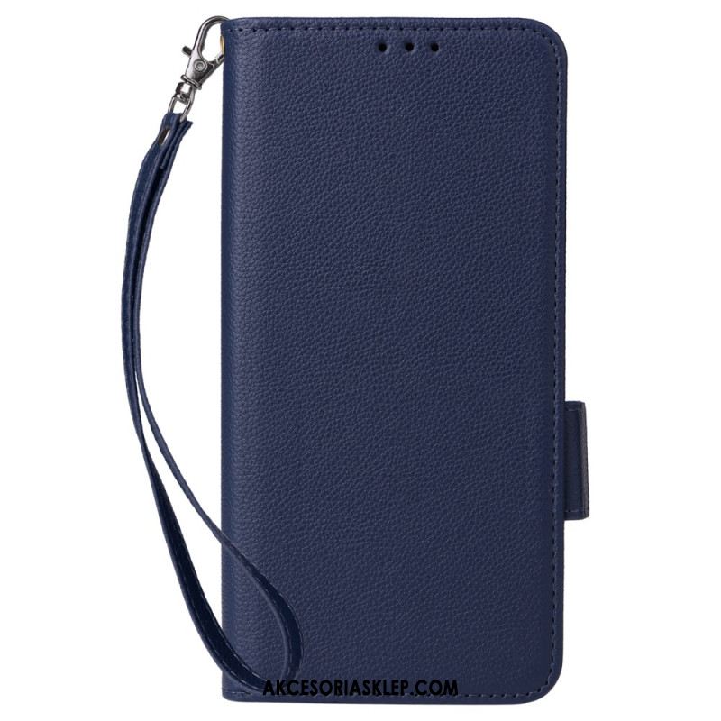 Etui Folio Samsung Galaxy M55 5g Finezja Z Paskiem Etui Ochronne