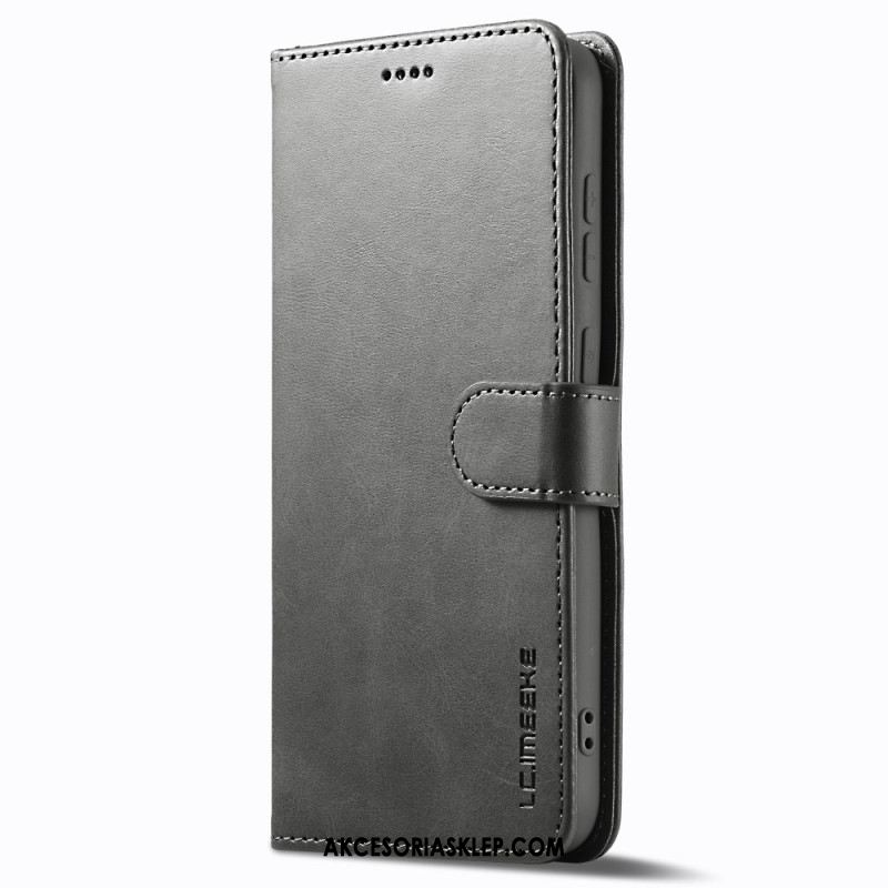 Etui Folio Samsung Galaxy S24 5g Efekt Skóry Lc.imeeke Etui Ochronne