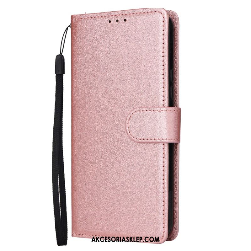 Etui Folio Samsung Galaxy S24 5g Klasyczny Z Lnière Etui Ochronne